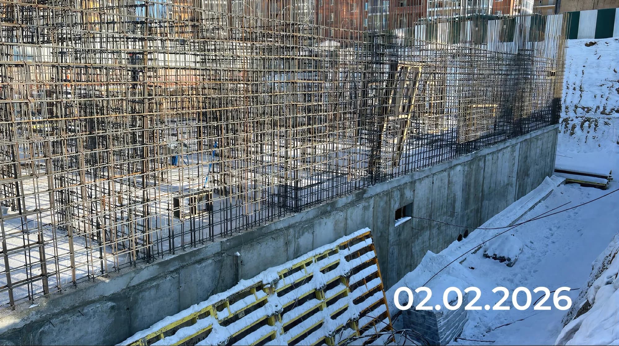 Ход строительства авторской резиденции Верба, январь 2026, кадр 7